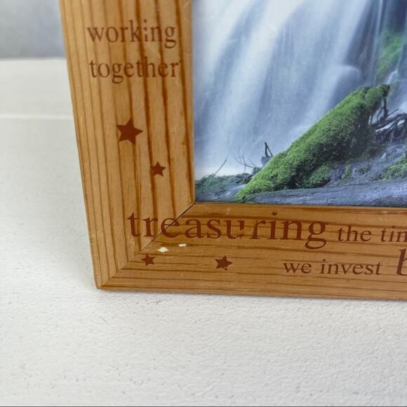 VTG Photo Picture Frame School Teacher Wooden Decor Gift Vintage Early 2000’s - Picture 12 of 16